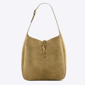 Saint Laurent YSL Women Le 5 À 7 Supple Large Suede
