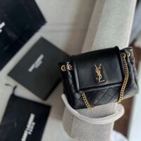 Saint Laurent YSL Women Mini Nolita Lambskin Black (2)