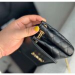 Saint Laurent YSL Women Mini Nolita Lambskin Black - Image 5