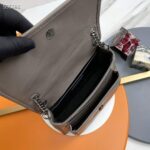 Saint Laurent YSL Women Niki Baby Vintage Leather Brown Calfskin Brass - Imagen 7