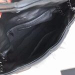 Saint Laurent YSL Women Puffer Medium Nappa Leather Black Lambskin Metal - Image 9