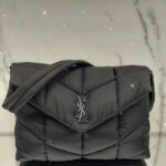 Saint Laurent YSL Women Puffer Messenger Bag Econyl Bag Regenerated Nylon - Bild 2