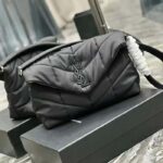 Saint Laurent YSL Women Puffer Messenger Bag Econyl Bag Regenerated Nylon - Bild 4