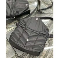 Saint Laurent YSL Women Puffer Messenger Bag Econyl Bag Regenerated Nylon (5)