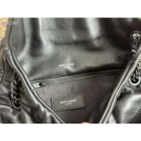 Saint Laurent YSL Women Puffer Small Nappa Leather Black Lambskin