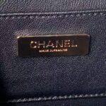 Chanel Women CC Camera Bag Lambskin Gold-Tone Metal Black - Image 10