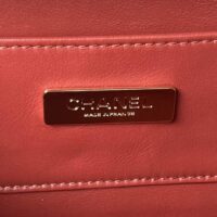 Chanel Women CC Camera Bag Lambskin Gold-Tone Metal Burgundy (7)