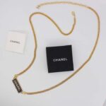 Chanel Women CC Chain Belt Metal Gold Blue Ref.  ABC748 B15375 NU456 – Image 2