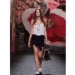 Chanel Women CC Mary Janes Cotton Silk White 1 CM Heel – Image 7