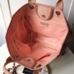 Chanel Women CC Shopping Bag Canvas Leather Mixed Fibers Pink - Imagen 10