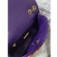 Chanel Women CC Small Flap Bag Gradient Sequins Gold-Tone Metal Multicolor (5)