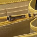Chanel Women CC Wallet On Chain Lambskin Imitation Pearls Yellow - Bild 8