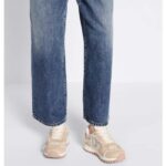 Dior CD Women C'est Dior Sneaker Embroidered Cotton Champagne Resin Pearls Mesh - immagine 11