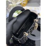 Dior CD Women Small Lady Dior My ABCDior Bag Black Cannage Lambskin – Bild 5