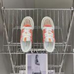 Dior Unisex CD Dior One Sneaker Beige Multicolor Calfskin Suede Calfskin Oblique - Image 5