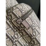 Dior Unisex CD Rider Backpack Khaki Dior Oblique Jacquard - Imagen 7