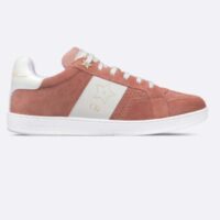 Dior Unisex Dior Star Sneaker Pastel Pink Suede Calfskin White Calfskin (3)