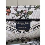 Dior Unisex Large Dior Book Tote Ecru Multicolor 4 Saisons Automne Soleil Embroidery - immagine 7