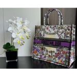 Dior CD Women CD Large Dior Book Tote Ecru Multicolor 4 Saisons Été Soleil - Imagen 4