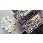 Dior CD Women CD Large Dior Book Tote Ecru Multicolor 4 Saisons Été Soleil - Imagen 9