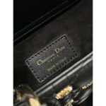 Dior Women CD Medium Lady D-Joy Bag Black Cannage Lambskin Sun Studs - Image 10