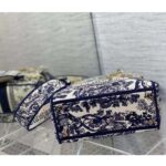 Dior Women CD Medium Lady D-Lite Bag Blue Toile De Jouy - Bild 6
