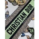 Dior Women CD Medium Lady D-Lite Bag White Multicolor Toile De Jouy Mexico – Image 8