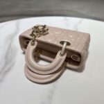 Dior Women CD Mini Dior Book Tote Trench Beige Macrocannage Calfskin - Bild 6