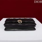 Dior Women CD My Dior Mini Bag Black Cannage Lambskin - Imagen 5