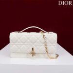 Dior Women CD My Dior Mini Bag Latte Cannage Lambskin - Imagen 2