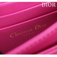 Dior Women CD My Dior Mini Bag Passion Pink Cannage Lambskin (11)