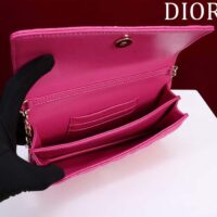 Dior Women CD My Dior Mini Bag Passion Pink Cannage Lambskin (11)