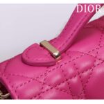 Dior Women CD My Dior Mini Bag Passion Pink Cannage Lambskin - immagine 9