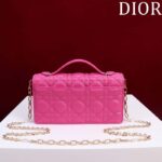Dior Women CD My Dior Mini Bag Passion Pink Cannage Lambskin - immagine 4