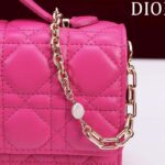 Dior Women CD My Dior Mini Bag Passion Pink Cannage Lambskin - immagine 7