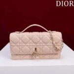 Dior Women CD My Dior Mini Bag Powder Pink Cannage Lambskin - Imagen 2