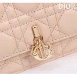 Dior Women CD My Dior Mini Bag Powder Pink Cannage Lambskin - Imagen 7