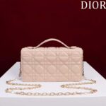 Dior Women CD My Dior Mini Bag Powder Pink Cannage Lambskin - Imagen 5