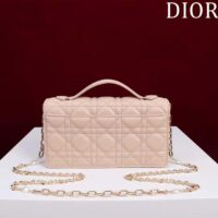 Dior Women CD My Dior Mini Bag Powder Pink Cannage Lambskin (8)