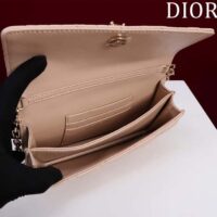 Dior Women CD My Dior Mini Bag Powder Pink Cannage Lambskin (8)