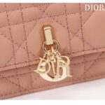 Dior Women CD My Dior Mini Bag Rose Des Vents Cannage Lambskin - Image 6