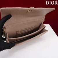 Dior Women CD My Dior Mini Bag Warm Taupe Cannage Lambskin (7)