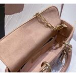 Dior Women CD Small Lady D-Joy Bag Powder Pink Cannage Lambskin - immagine 7