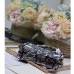 Dior Women Mini Dior Book Tote Strap Blue Toile De Jouy Reverse Embroidery - immagine 6