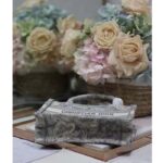 Dior Women Mini Dior Book Tote Strap Gray Toile De Jouy Reverse Embroidery - Imagen 6