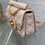 Dior Women Mini Dior Jolie Top Handle Bag Powder Pink Cannage Calfskin – Bild 5