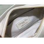 Dior Women Small Dior Caro Top Handle Camera Bag Latte Macrocannage Calfskin - Image 10