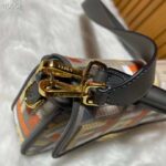 Fendi Women FF Baguette Brooch Multicolor Canvas Bag FF Embroidery - Image 8