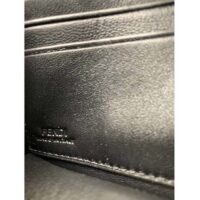 Fendi Women FF Wallet On Chain Baguette Black Nappa Leather Wallet (8)