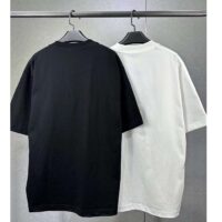 Gucci Men GG Cotton Jersey T-Shirt Crewneck Short Sleeves Black (3)